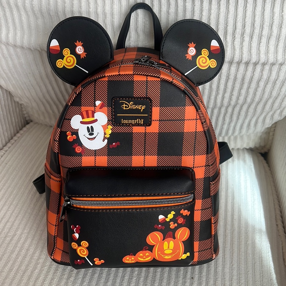 Loungefly, fall, mini backpack. Great condition, used for one day at Disney.